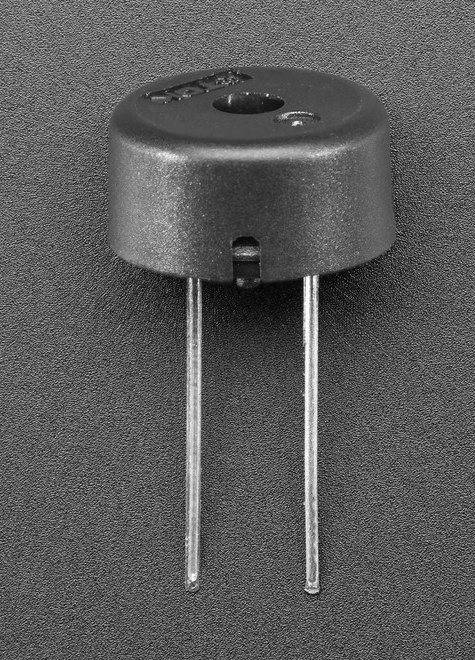 Passieve piezo-buzzer met twee pootjes