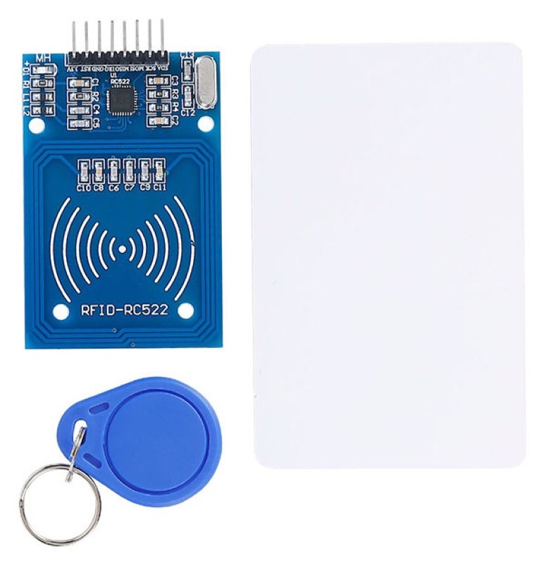 RFID-lezer RC522 met kaart en sleutelhanger